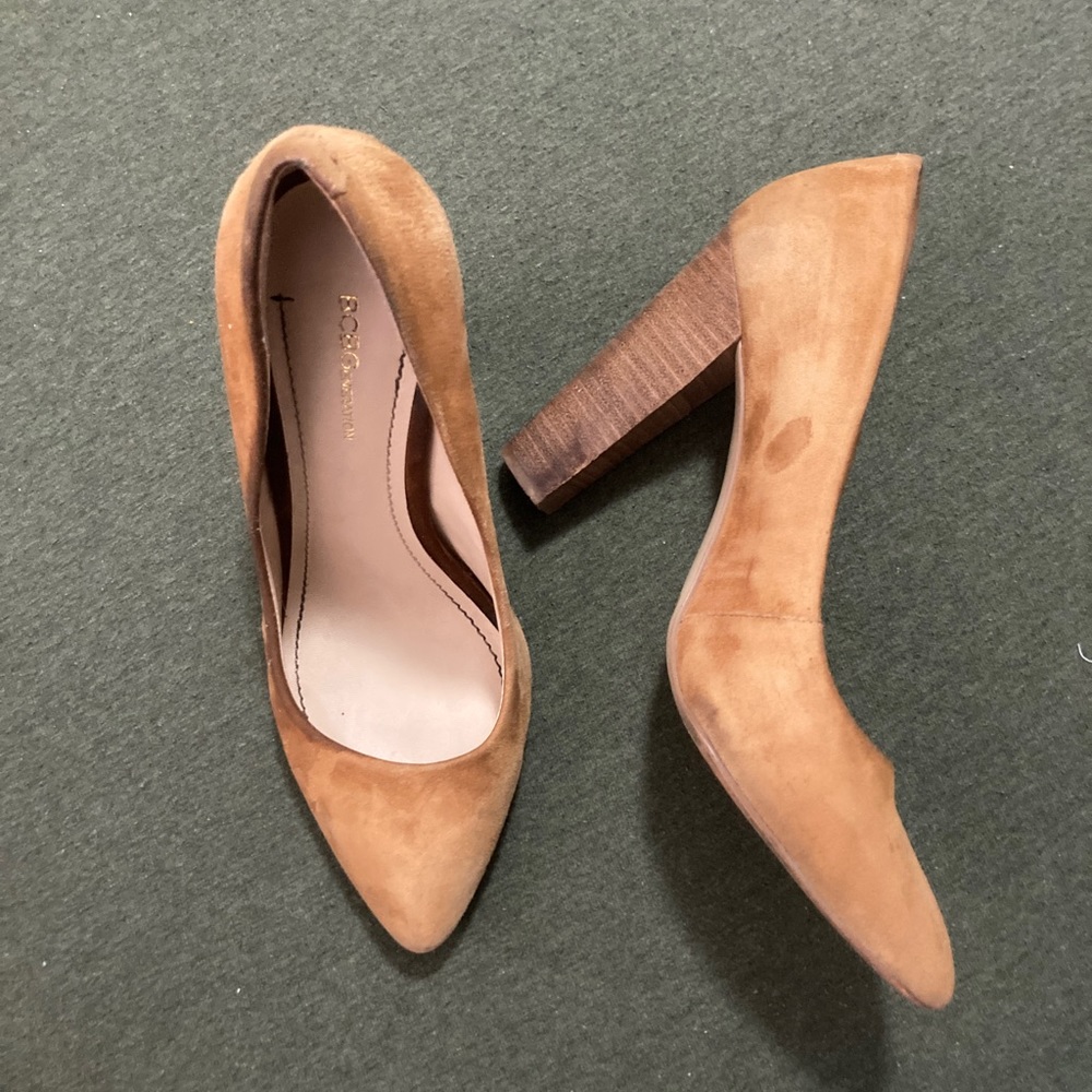 BCBG Tan Heels